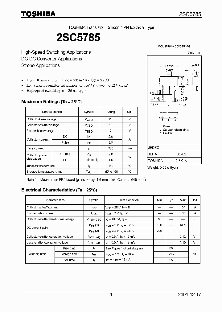 2SC5785_2029747.PDF Datasheet