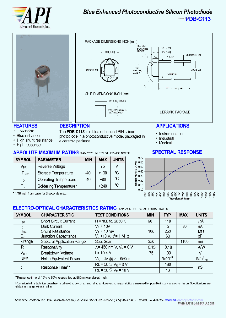 PDB-C113_2025901.PDF Datasheet