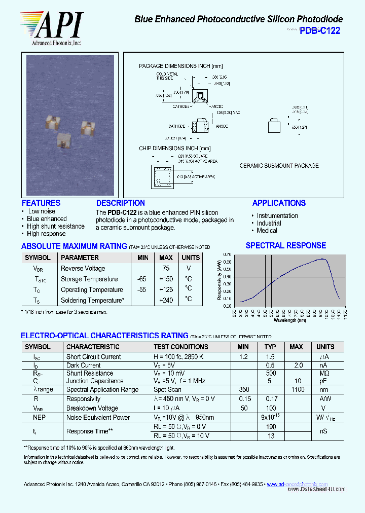 PDB-C122_2025902.PDF Datasheet