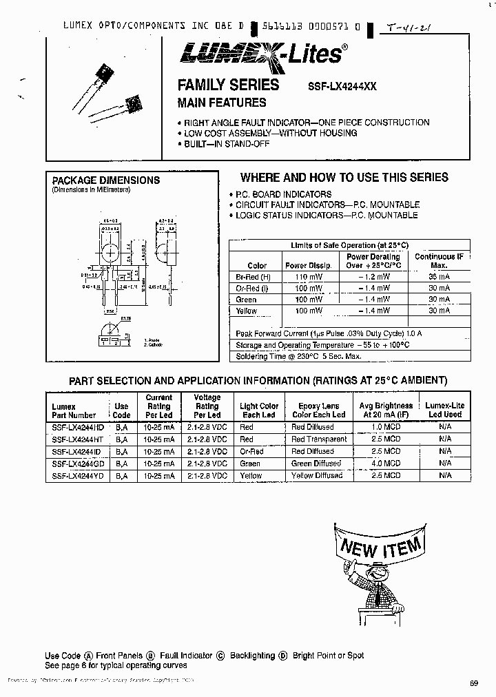 SSF-LX4244HT_2034364.PDF Datasheet