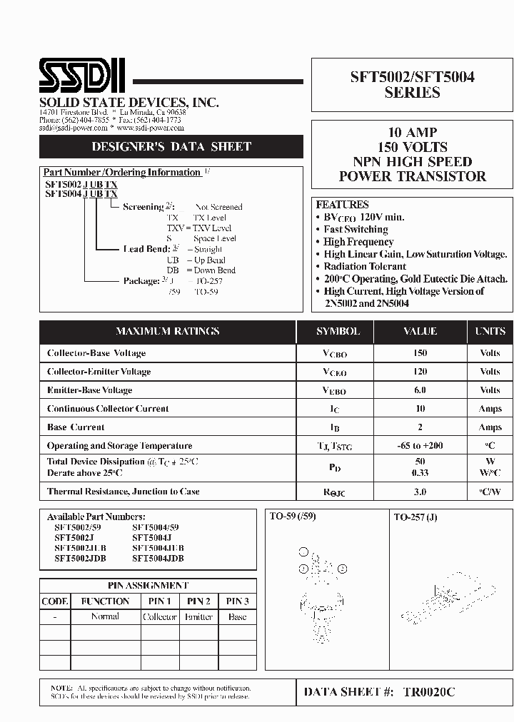 SFT500459_2034691.PDF Datasheet