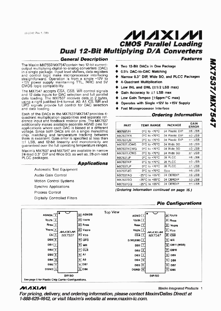 MAX7537_2034978.PDF Datasheet