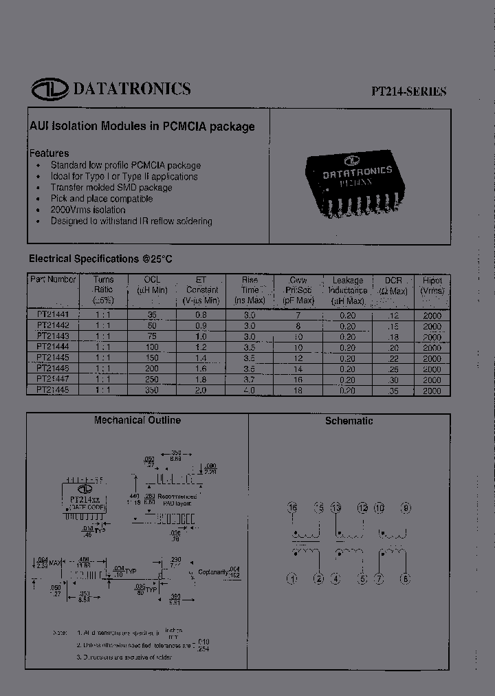 PT21441_2035630.PDF Datasheet