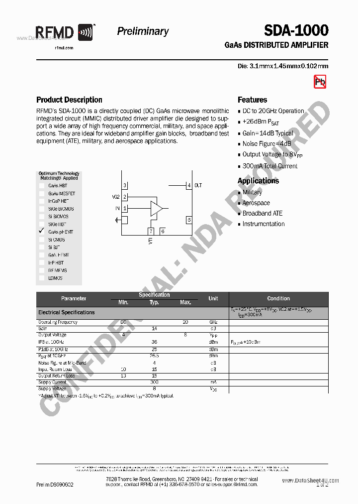 SDA-1000_2033543.PDF Datasheet