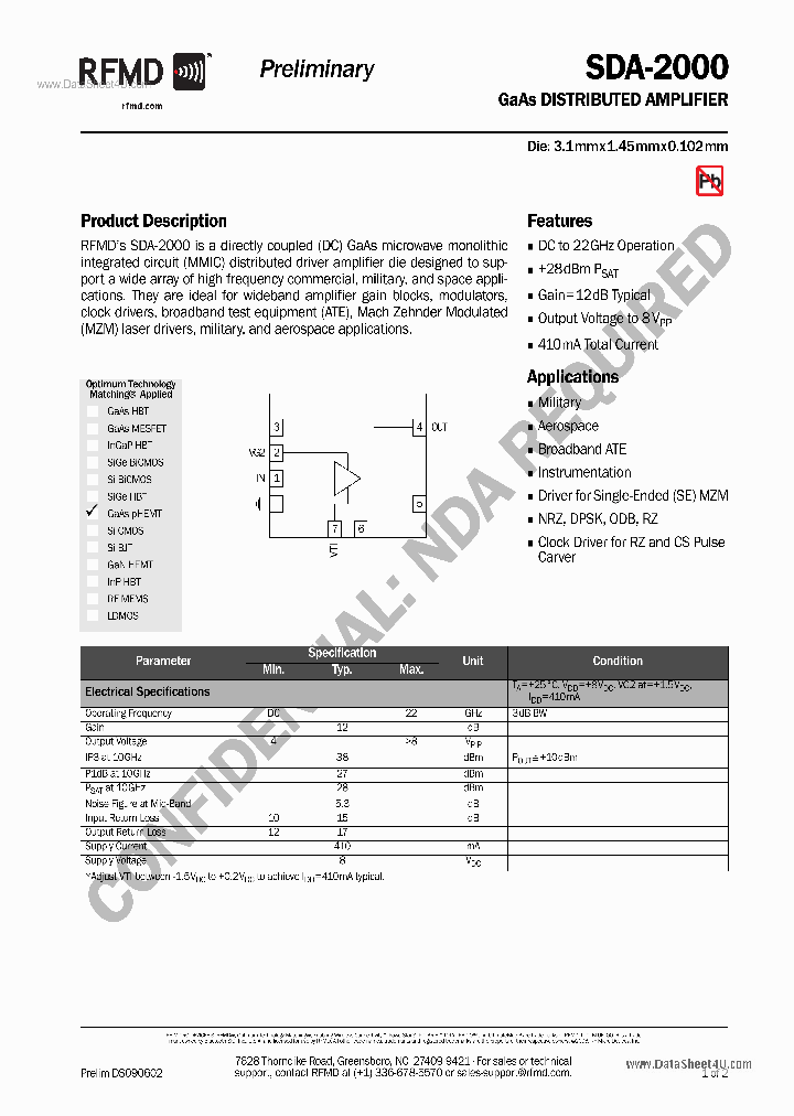 SDA-2000_2033544.PDF Datasheet