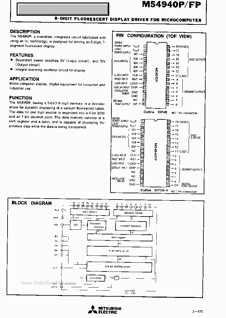 M54940FP_2036702.PDF Datasheet