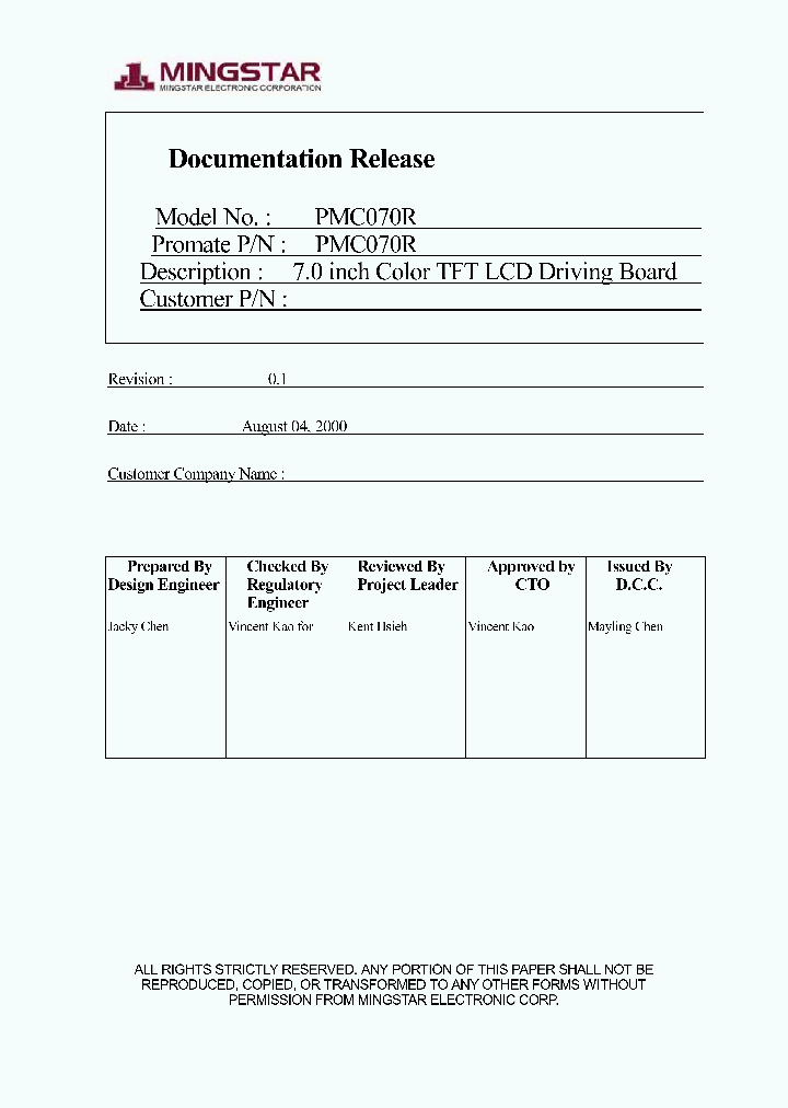 PMC070R_2038650.PDF Datasheet