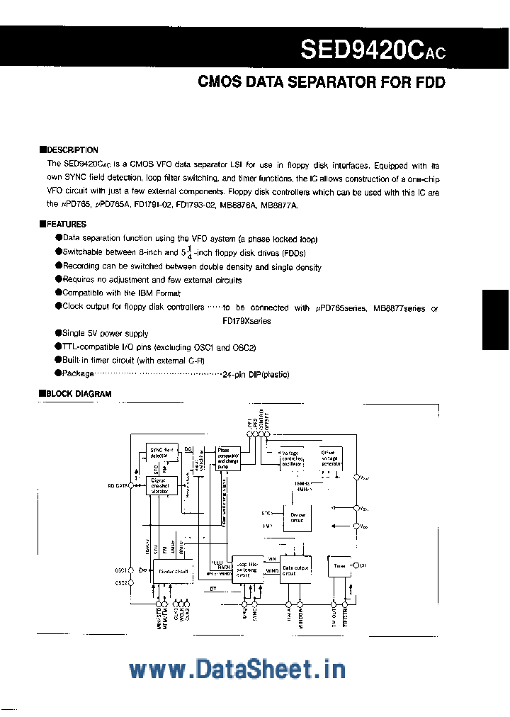 SED9420CAC_2036705.PDF Datasheet