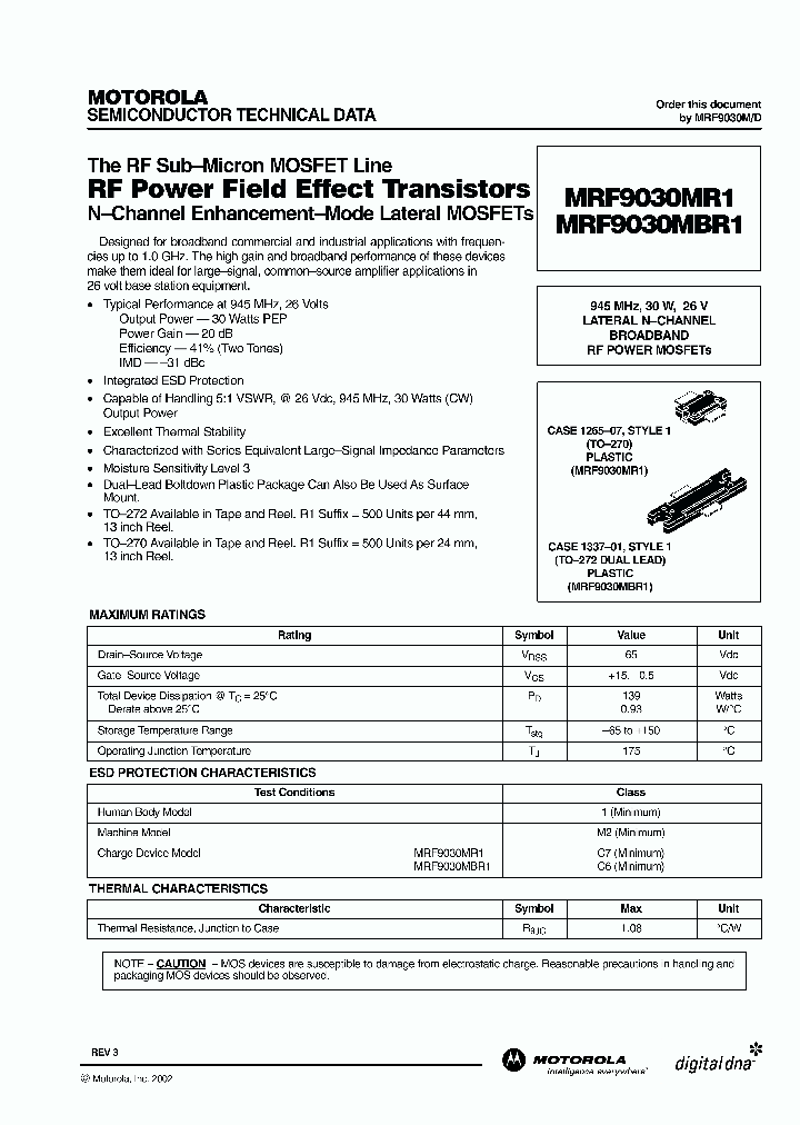 MRF9030MR1_2038207.PDF Datasheet