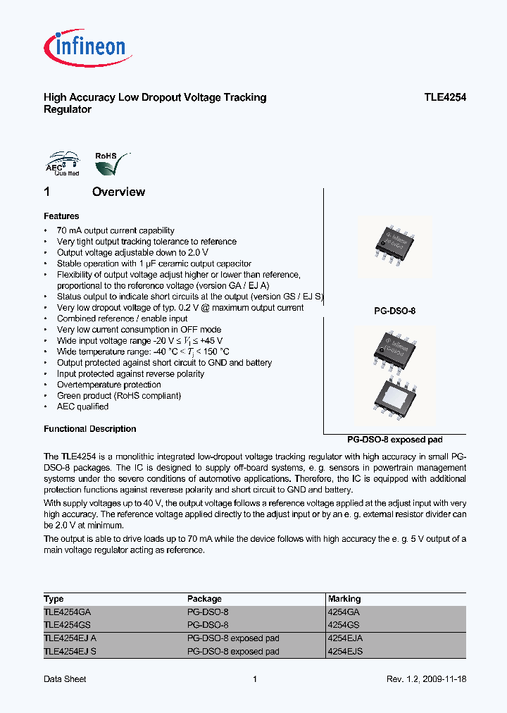 TLE4254_2039871.PDF Datasheet