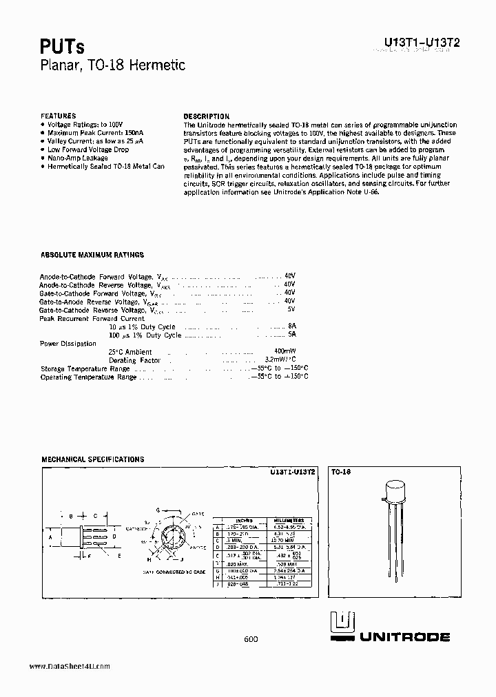 U13T2_2041604.PDF Datasheet
