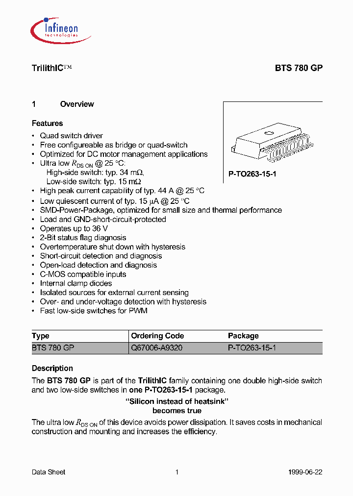 BTS780GP_2043275.PDF Datasheet