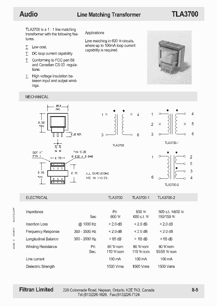 TLA3700_2041740.PDF Datasheet