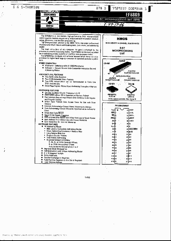 EF6809PV_2043405.PDF Datasheet