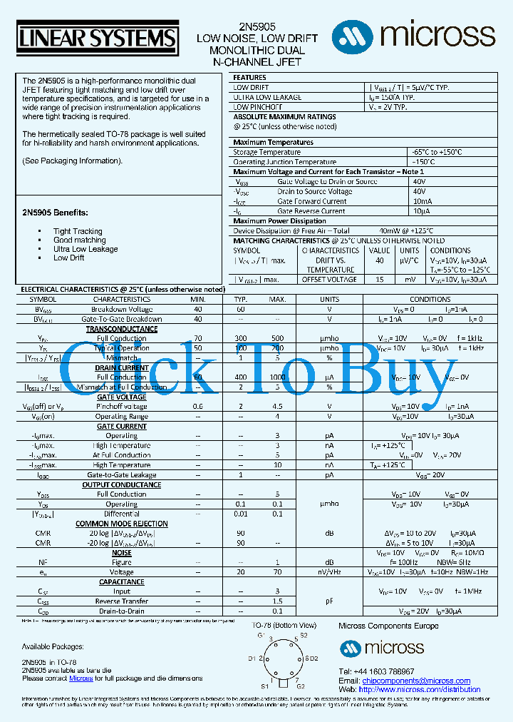 2N5905TO-78_2042389.PDF Datasheet