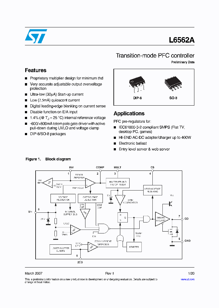 L6562A_2043366.PDF Datasheet