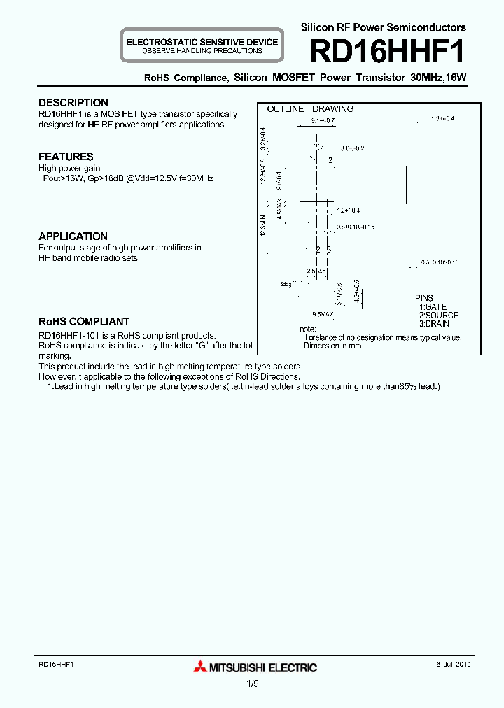 RD16HHF110_2045257.PDF Datasheet