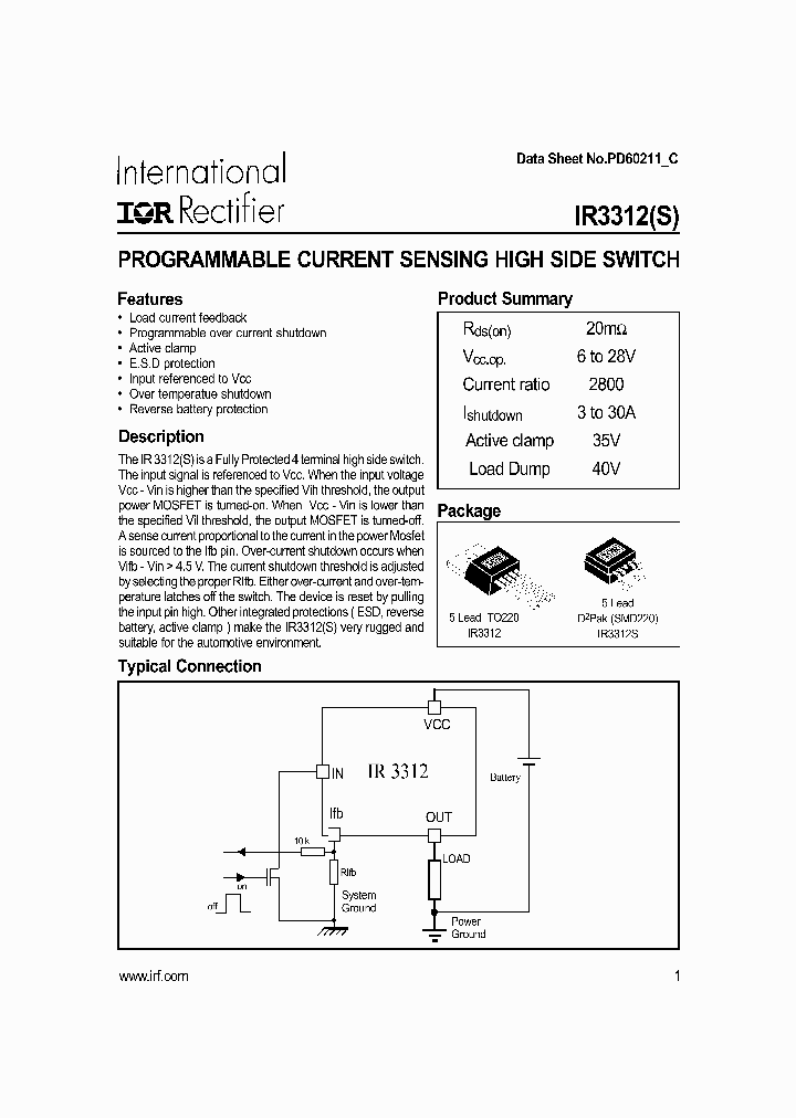 IR3312S_2048523.PDF Datasheet