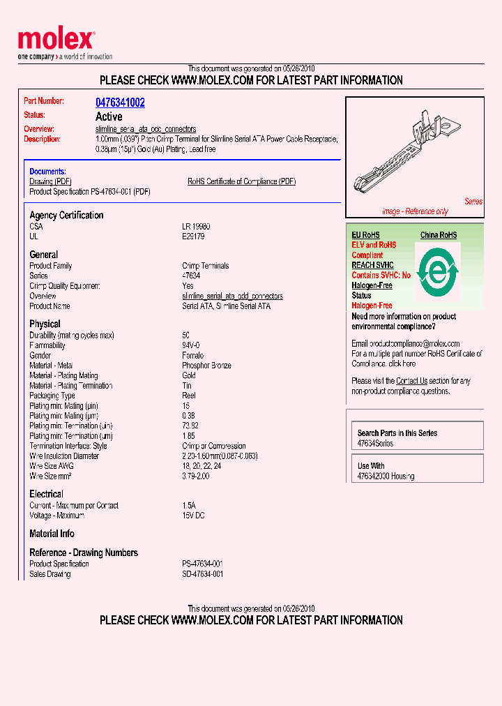 47634-1002_2050057.PDF Datasheet