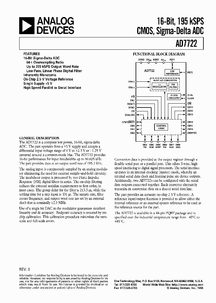 AD7722_2052427.PDF Datasheet