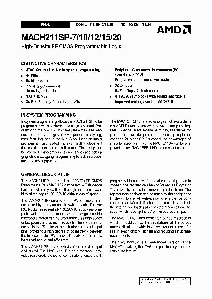MACH211SP-12_2054187.PDF Datasheet