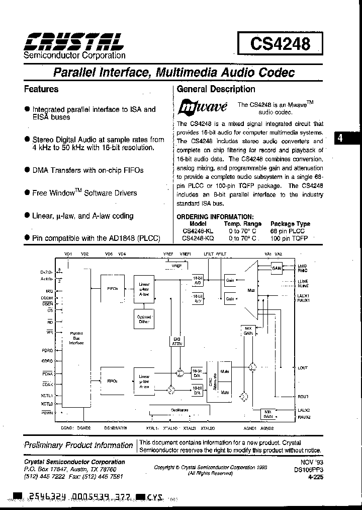 CS4248-KL_2054138.PDF Datasheet