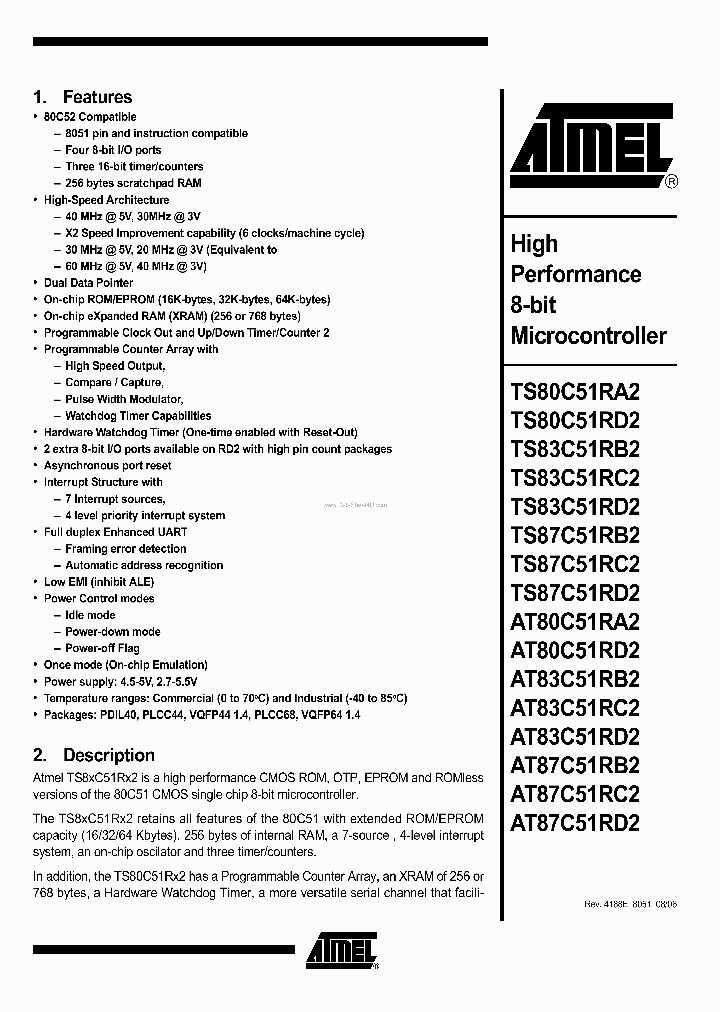TS87C51RB2_2053583.PDF Datasheet