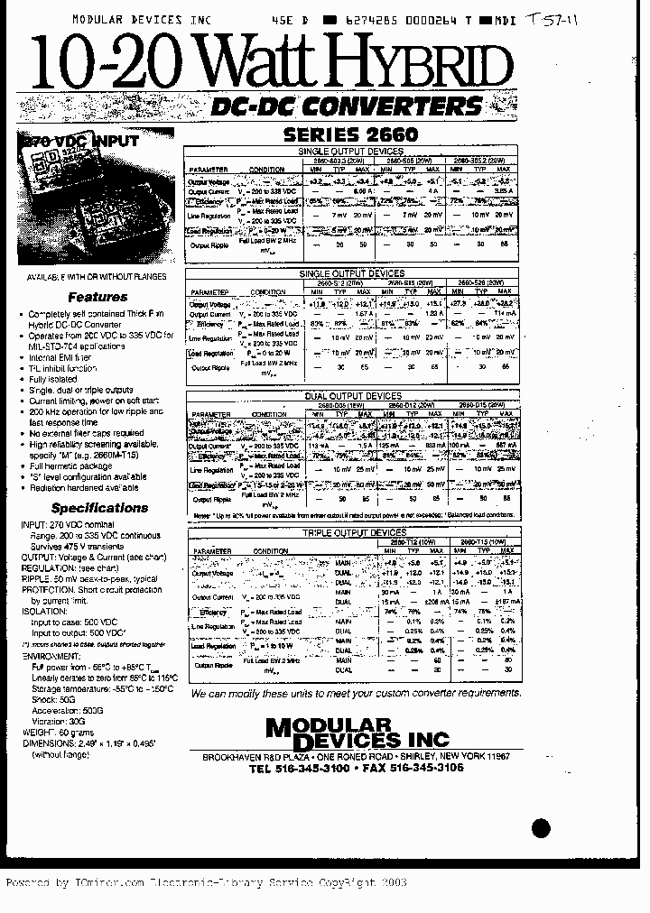 2660FT15_2062315.PDF Datasheet