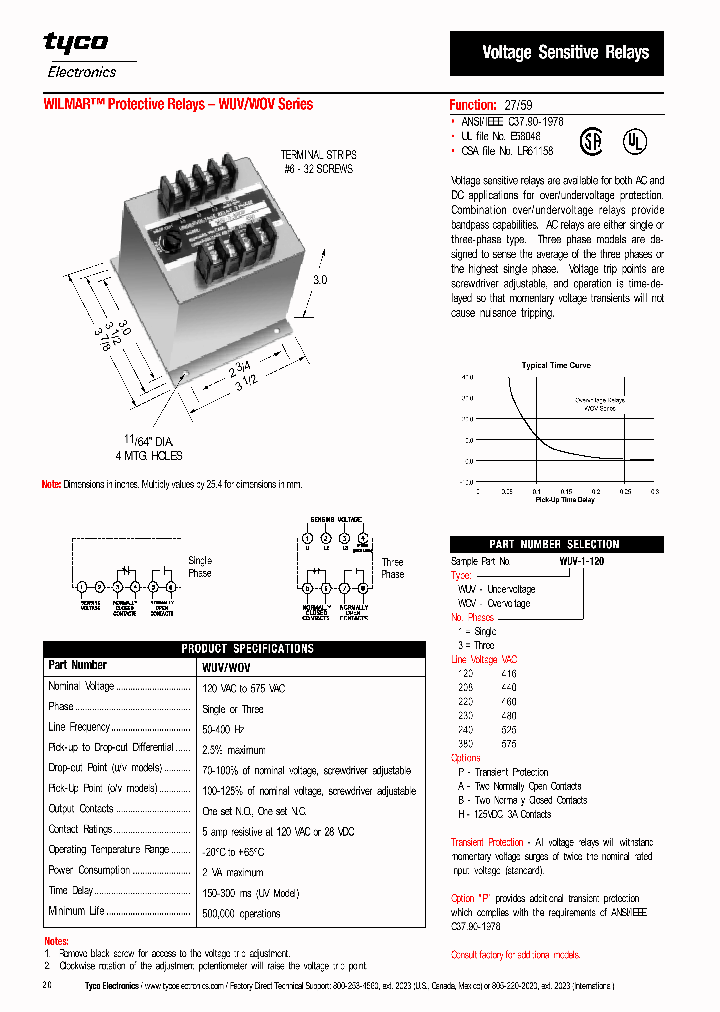 WUV-1-120_2065638.PDF Datasheet