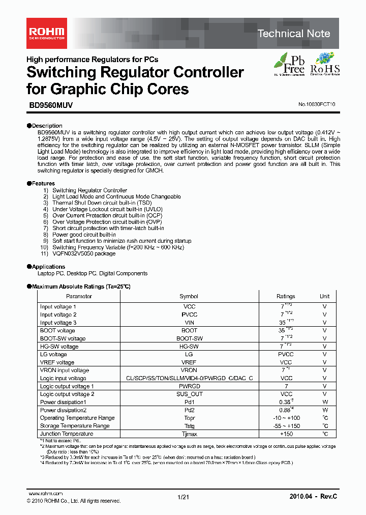 BD9560MUV-E2_2066082.PDF Datasheet
