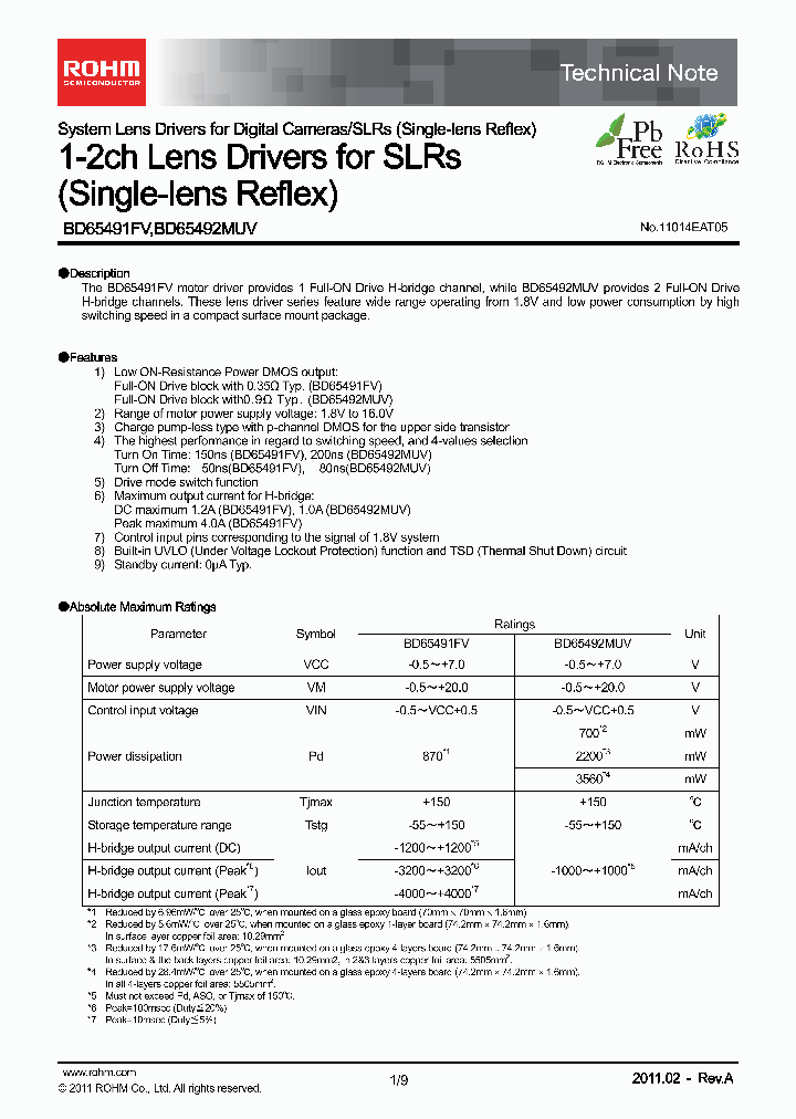 BD65492MUV-E2_2066083.PDF Datasheet