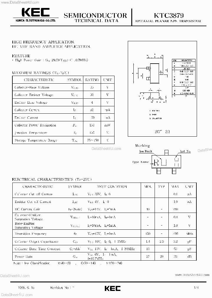 KTC3879_2064722.PDF Datasheet