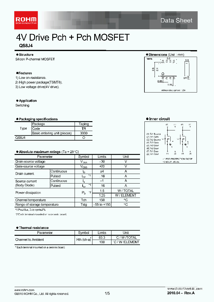 QS8J4_2074750.PDF Datasheet