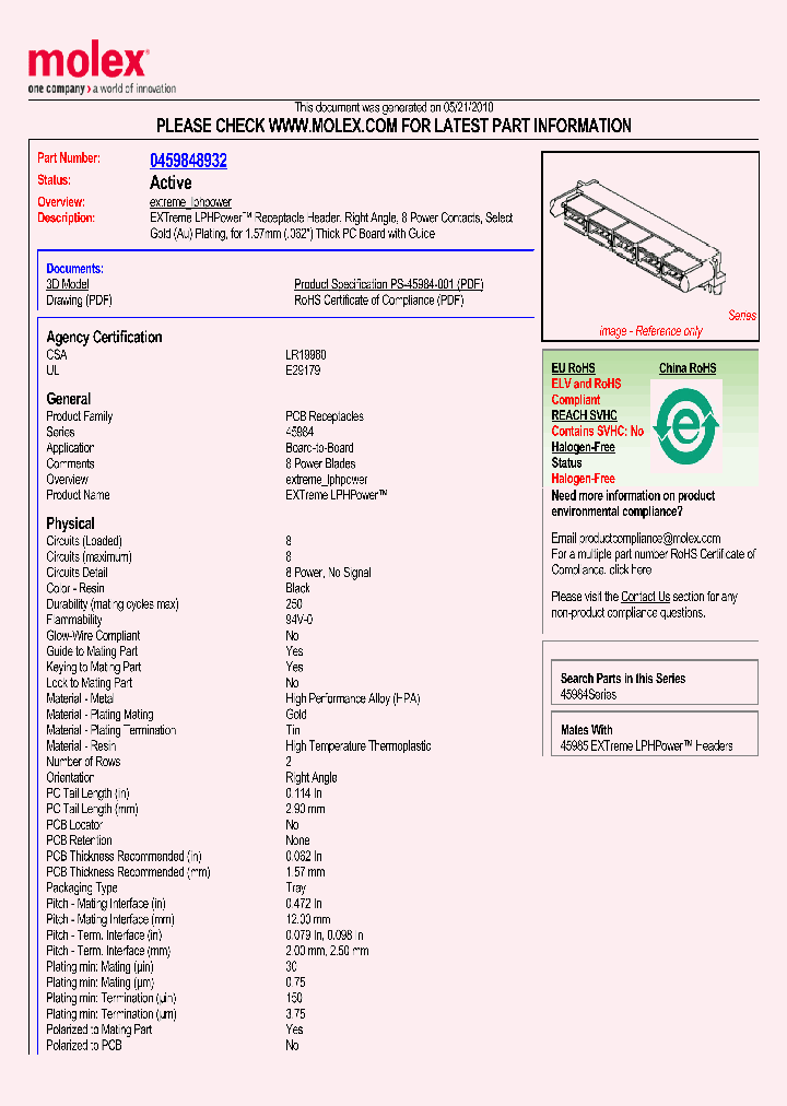 45984-8932_2078472.PDF Datasheet
