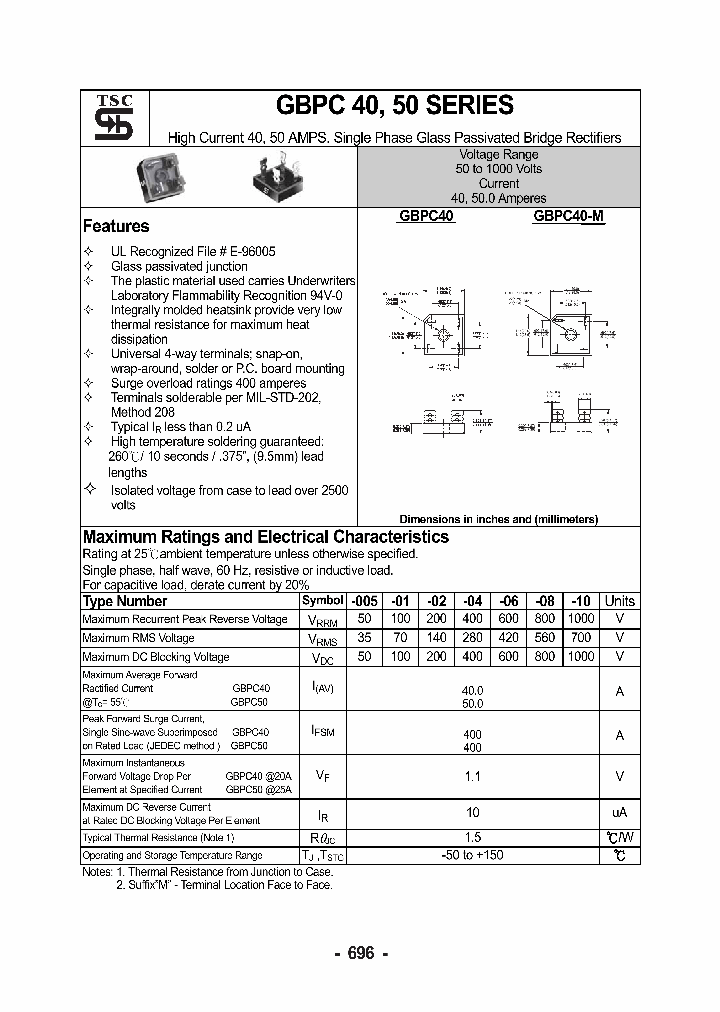 GBPC4001M_2078856.PDF Datasheet