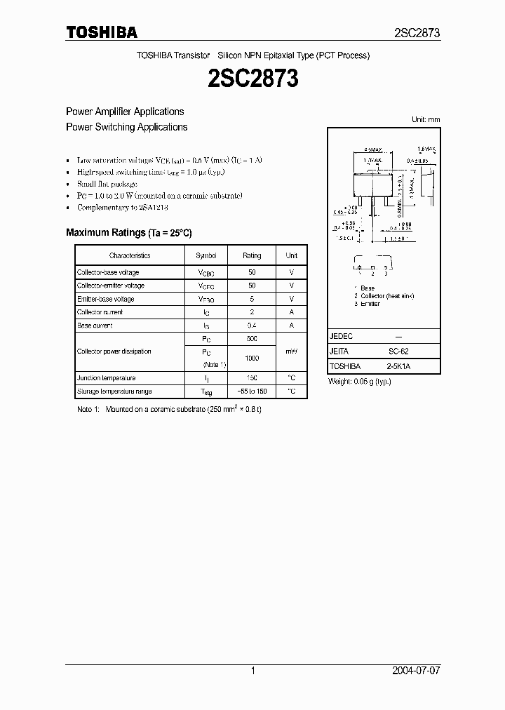 2SC2873_2080195.PDF Datasheet