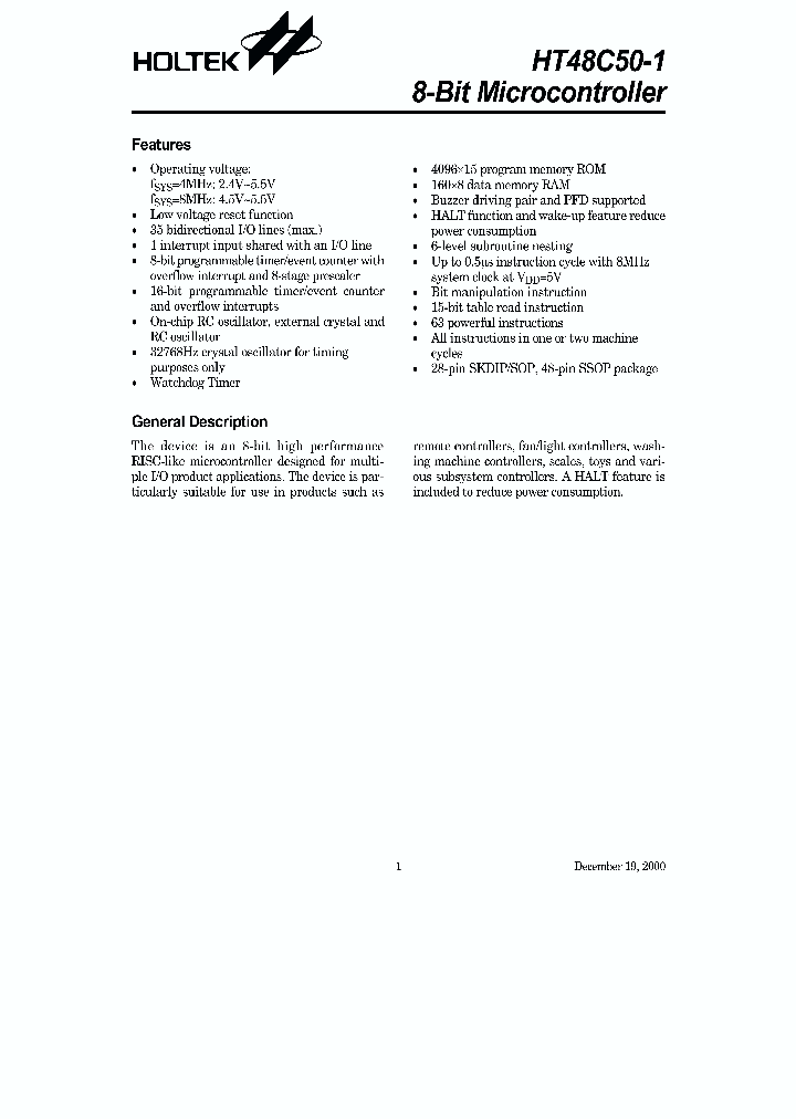 HT48C50-1_2081099.PDF Datasheet