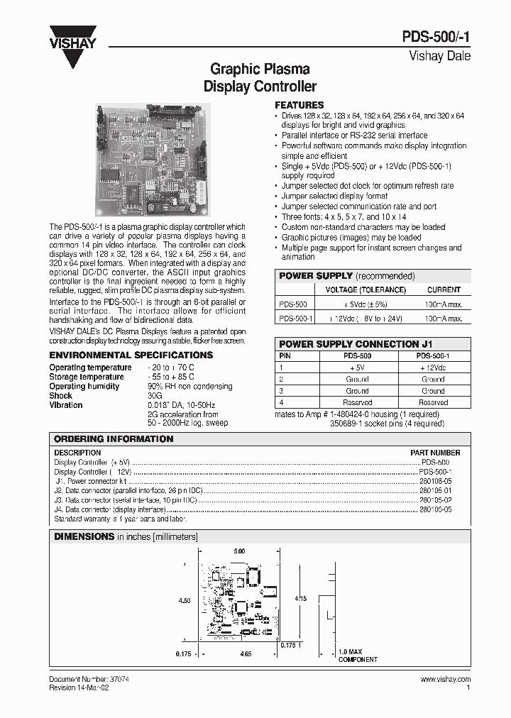 PDS-500-1_2083774.PDF Datasheet