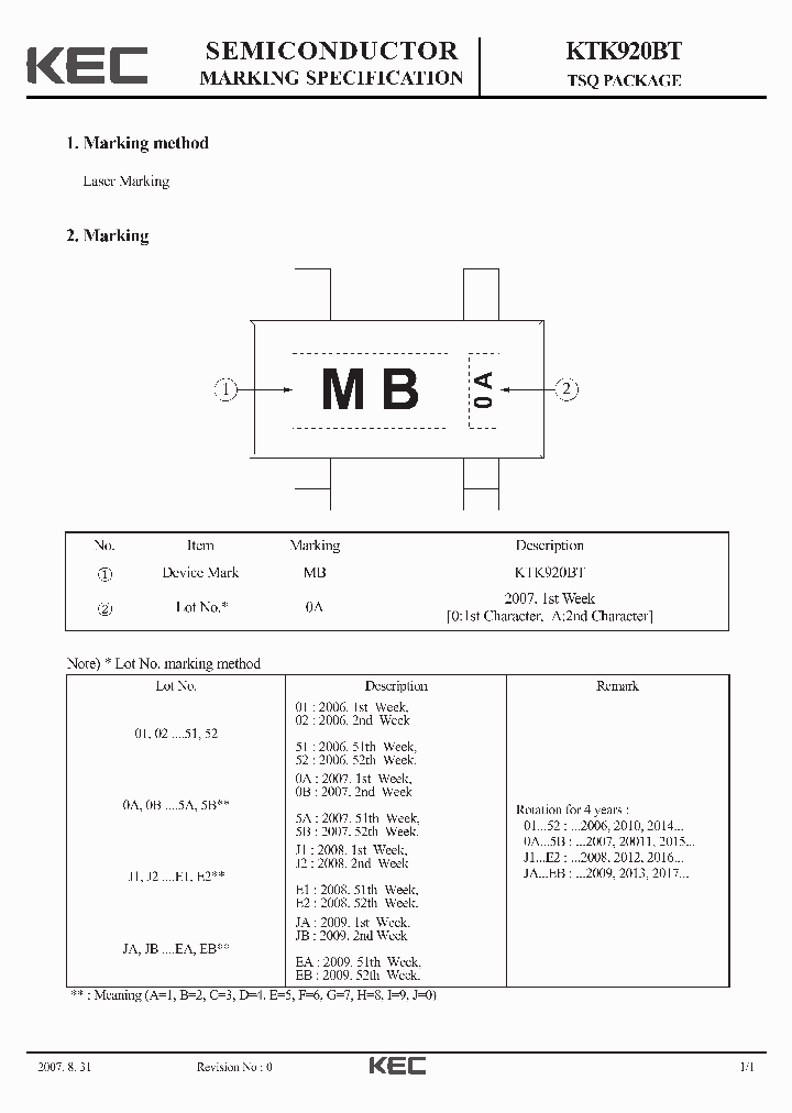 KTK920BT_2087809.PDF Datasheet