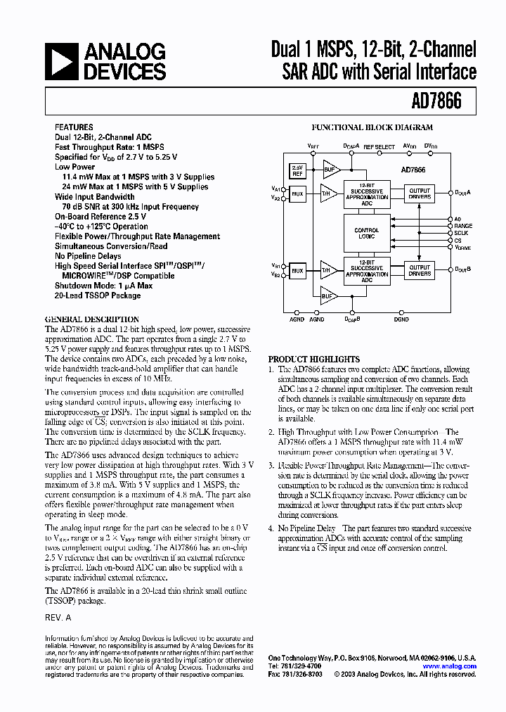 AD7866_2089272.PDF Datasheet