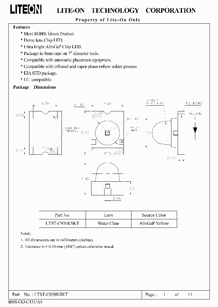 LTST-C930KSKT_2089979.PDF Datasheet