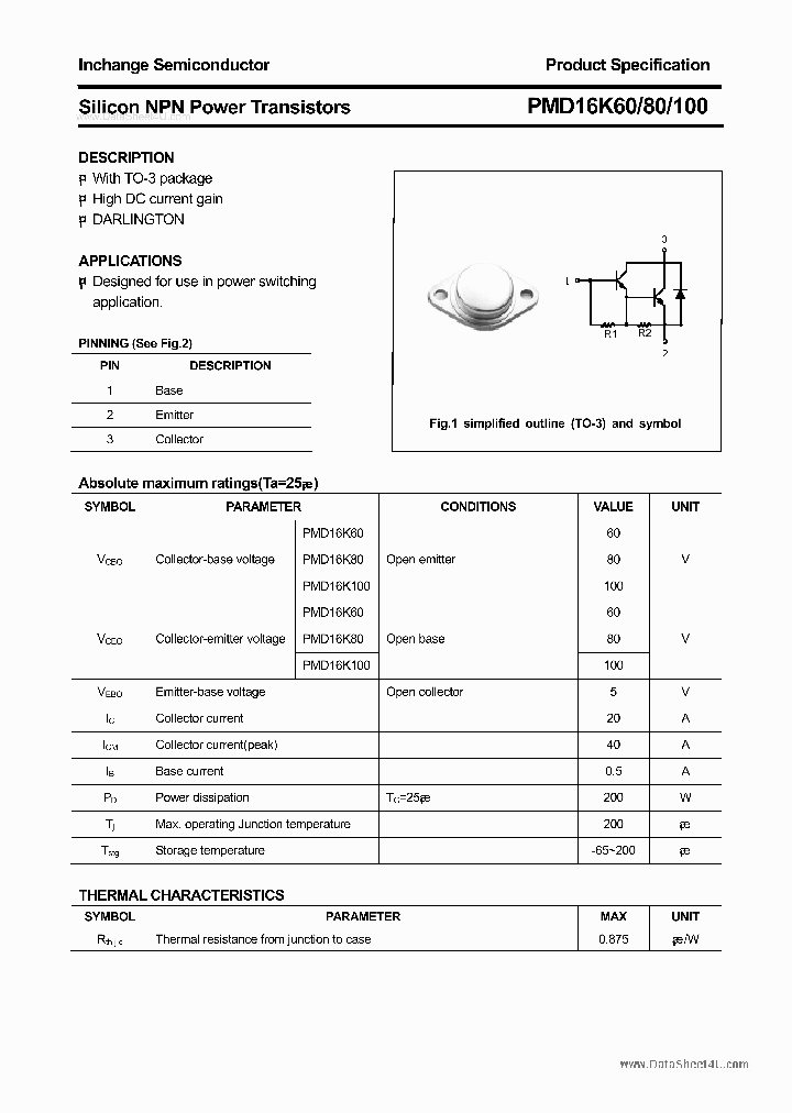 PMD16K100_2090922.PDF Datasheet