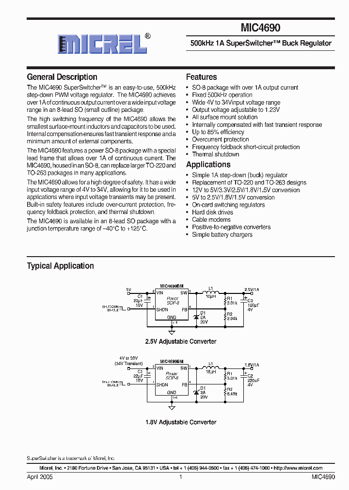 MIC4690YM_2091018.PDF Datasheet