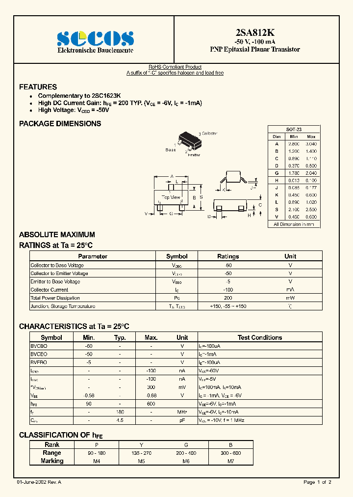 2SA812K_2090689.PDF Datasheet