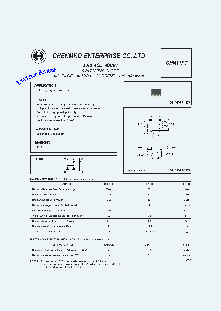 CHN11PT_2091677.PDF Datasheet