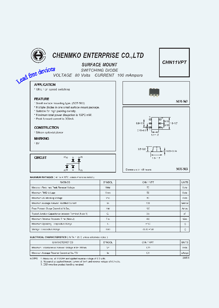CHN11VPT_2091678.PDF Datasheet