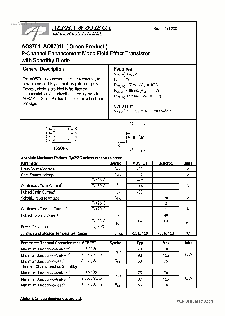 AO8701_2092540.PDF Datasheet