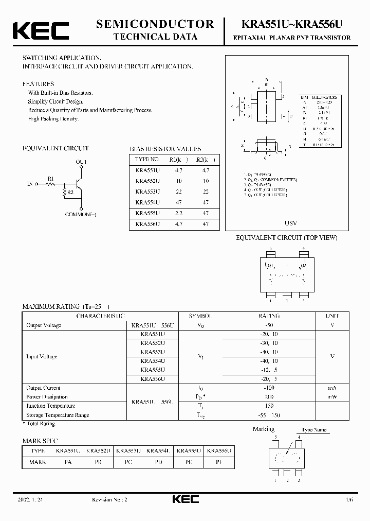 KRA553U_2093581.PDF Datasheet
