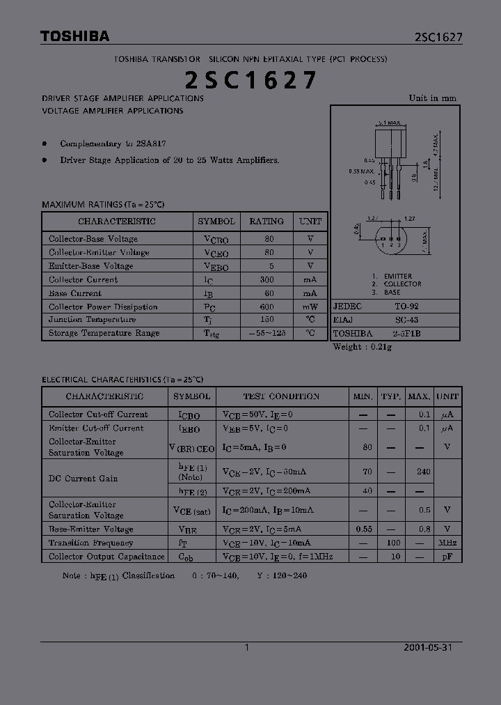 2SC1627O_2094036.PDF Datasheet