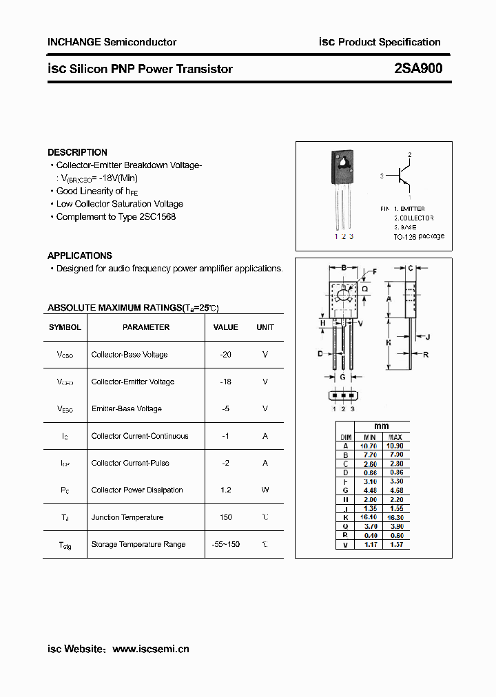 2SA900_2094475.PDF Datasheet